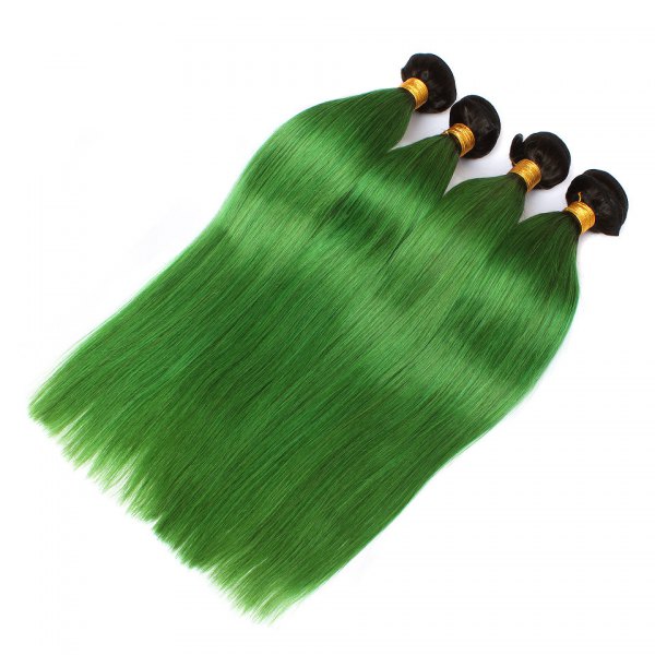 Ombre 1B Green Hair